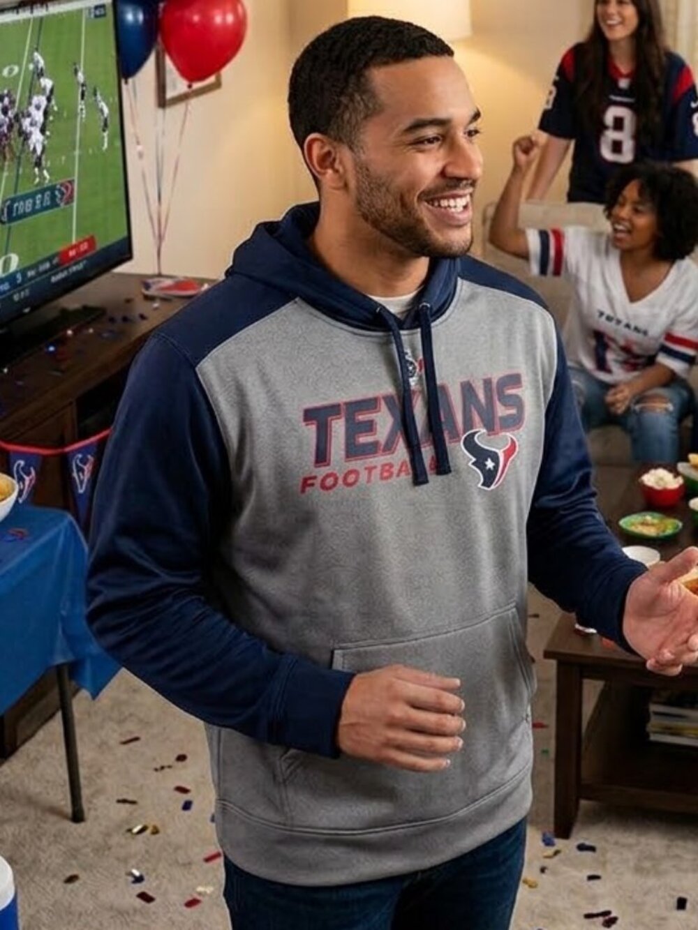 NFL Houston Texans‎ hoodie great material size large large logo
